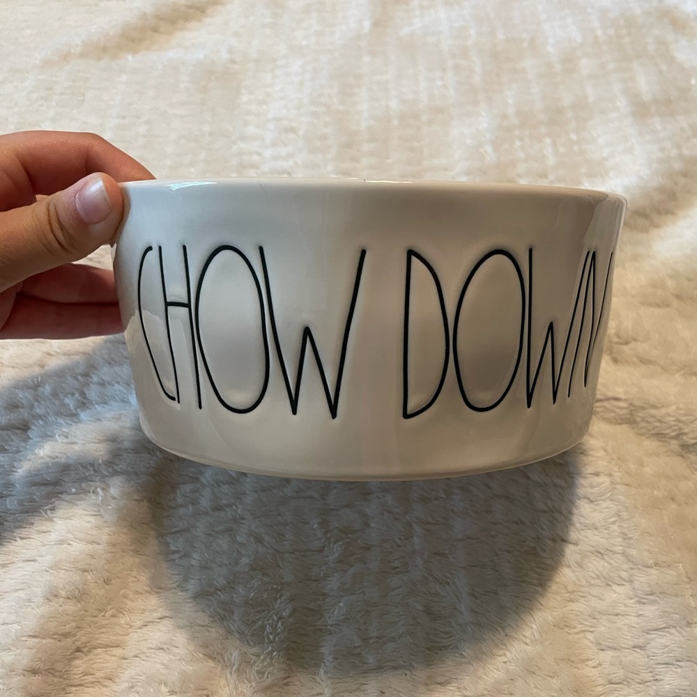 Rae Dunn dog bowl